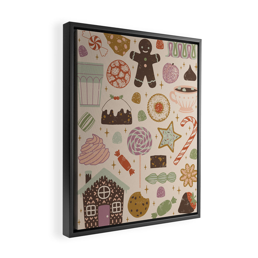 In the Land of Sweets Framed Canvas Print Gallery Image 2