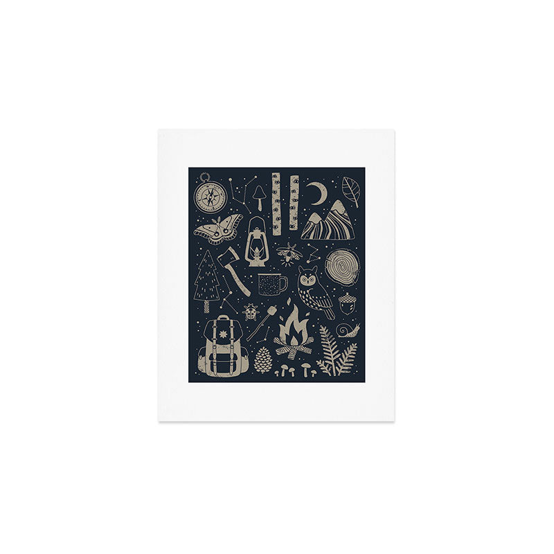 Into the Woods: Stargazing Art Print Gallery Image 1
