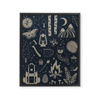 Into the Woods: Stargazing Framed Canvas Print Gallery Image 6