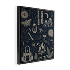 Into the Woods: Stargazing Framed Canvas Print Gallery Image 2