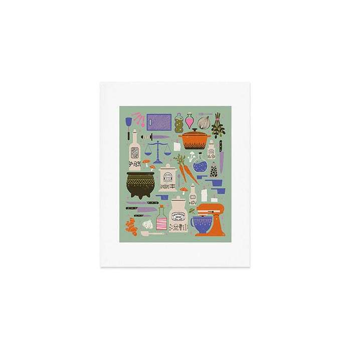 Kitchen Witch Art Print Gallery Image 1