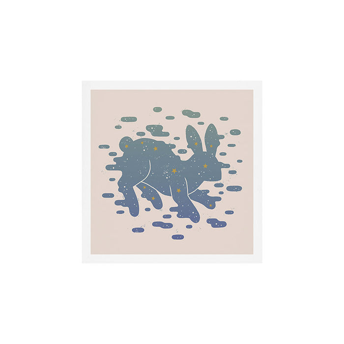Lepus Constellation: Pastel Art Print Gallery Image 1