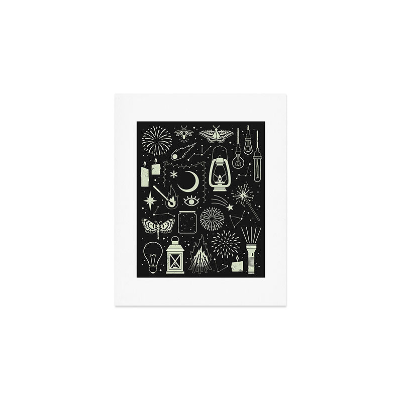 Light the Way: Glow Art Print Gallery Image 1