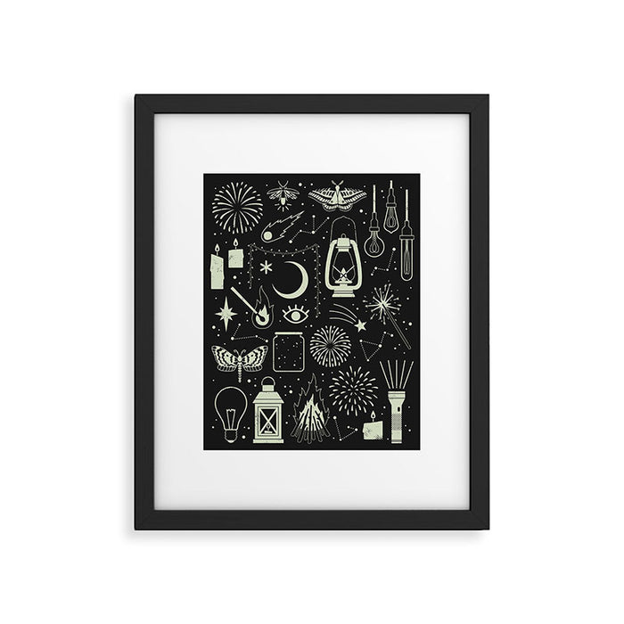 Light the Way: Glow Framed Art Print Gallery Image 1