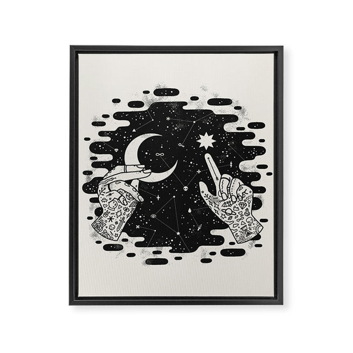 Look to the Skies Framed Canvas Print Gallery Image 1