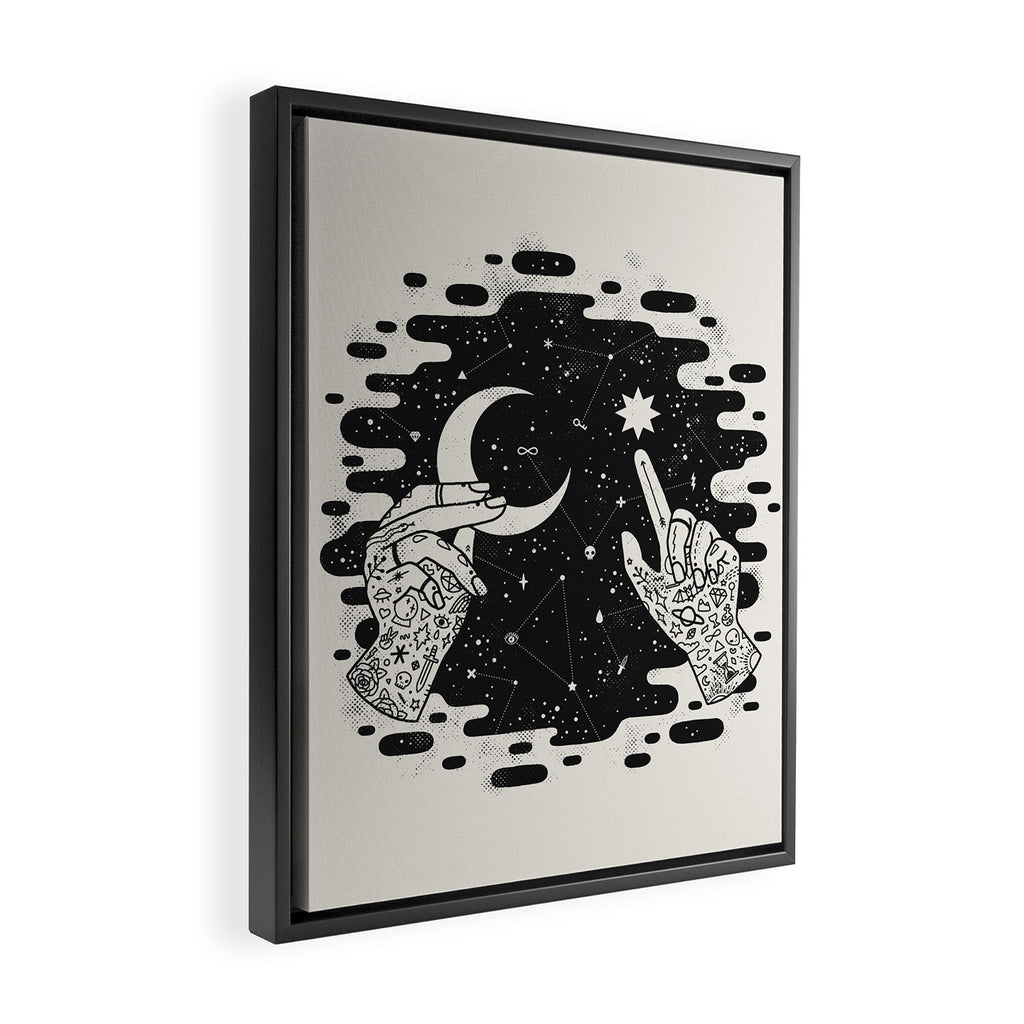 Look to the Skies Framed Canvas Print Gallery Image 2