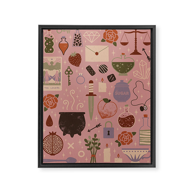 Love Potion Framed Canvas Print Gallery Image 6