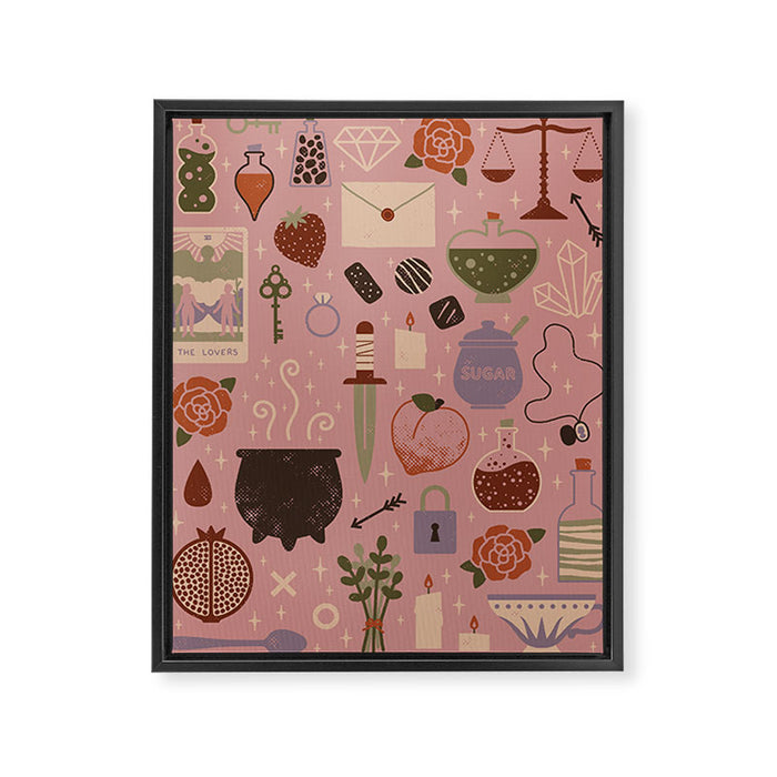 Love Potion Framed Canvas Print Gallery Image 1