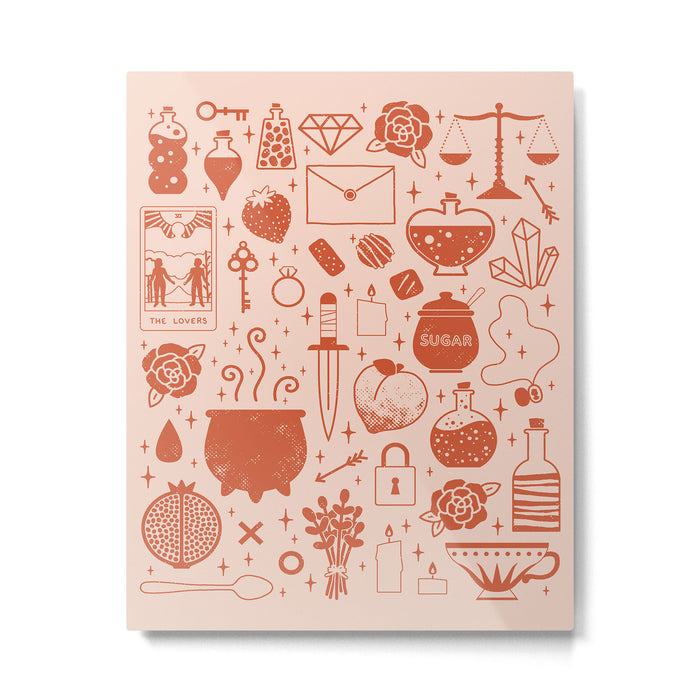 Love Potion: Valentine Metal Print Gallery Image 1