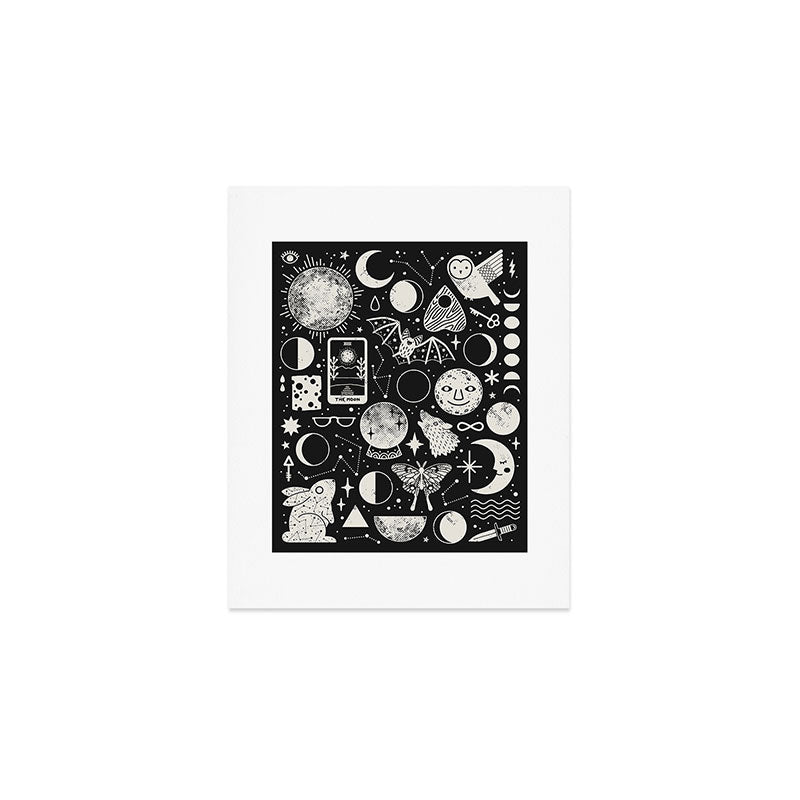 Lunar Pattern: Eclipse Art Print Gallery Image 1