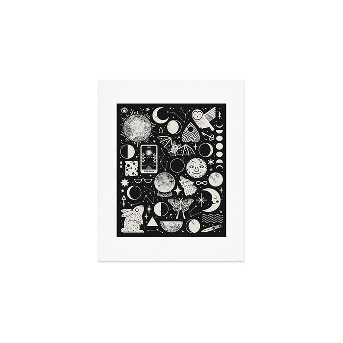 Lunar Pattern: Eclipse Art Print Gallery Image 1
