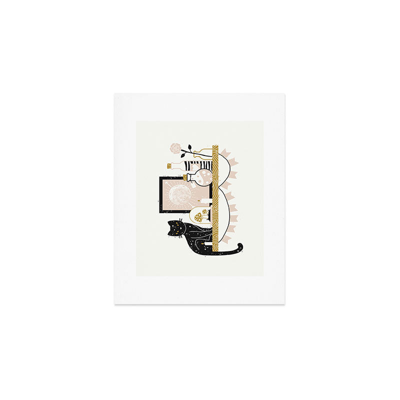 Magical Little Shelf Art Print Gallery Image 1
