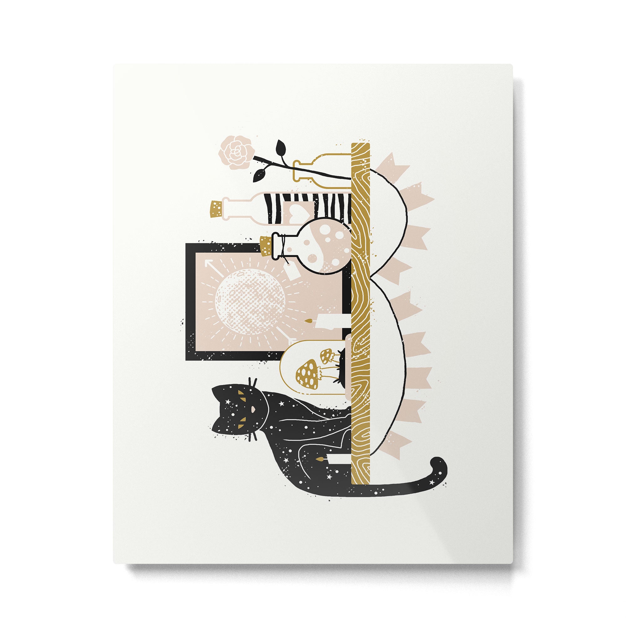 Magical Little Shelf Metal Print Gallery Image 6