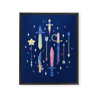 Magical Weapons Framed Canvas Print Gallery Image 6