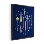 Magical Weapons Framed Canvas Print Gallery Image 2