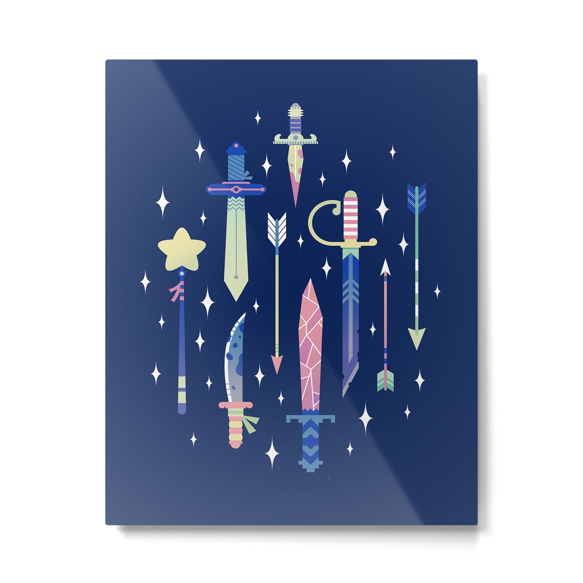 Magical Weapons Metal Print Gallery Image 4