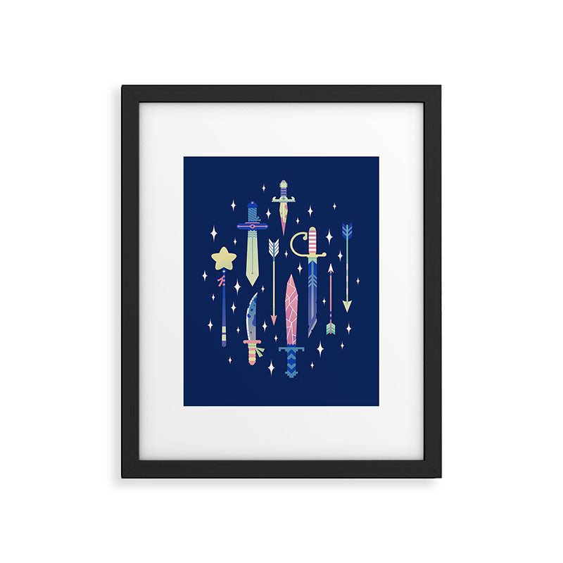 Magical Weapons Framed Art Print Gallery Image 5