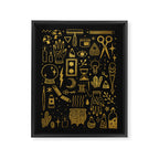 Make Magic Framed Canvas Print Gallery Image 6