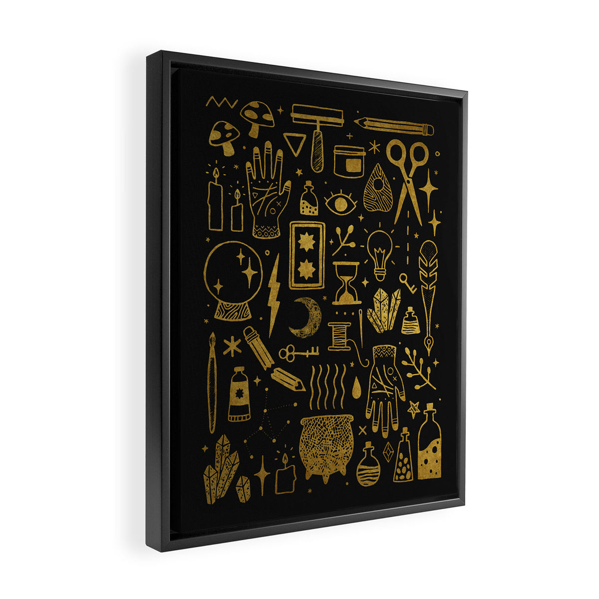 Make Magic Framed Canvas Print Gallery Image 2