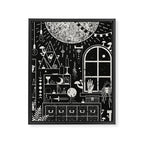 Moon Altar Framed Canvas Print Gallery Image 6