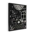 Moon Altar Framed Canvas Print Gallery Image 2