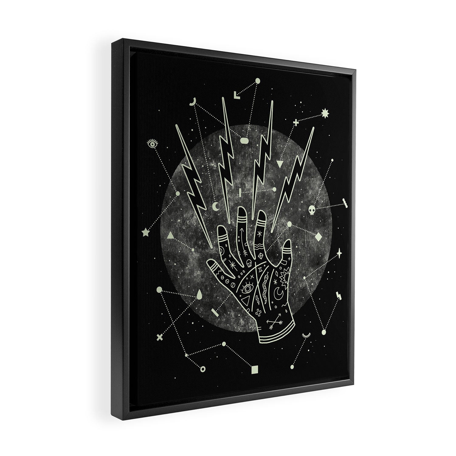 Moonlight Magic Framed Canvas Print Gallery Image 2