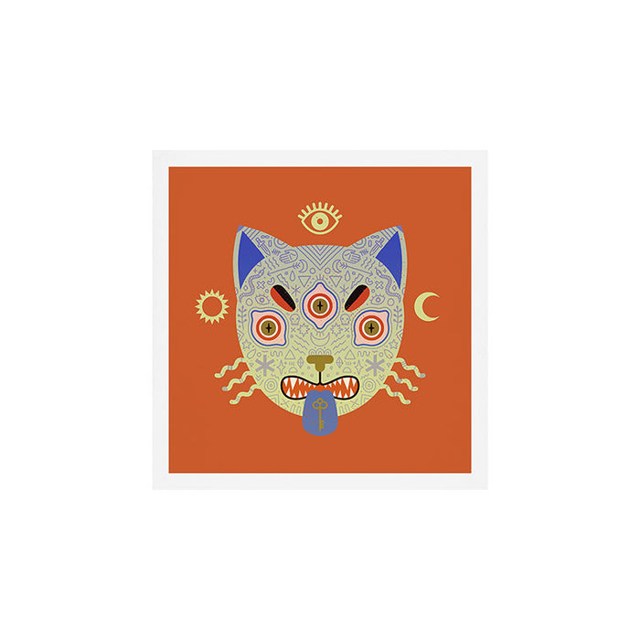 Mystic Cat Art Print Gallery Image 1