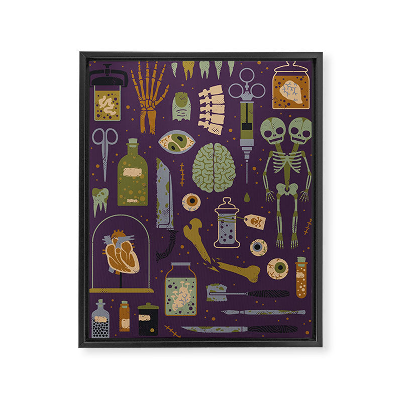 Oddities Framed Canvas Print Gallery Image 6