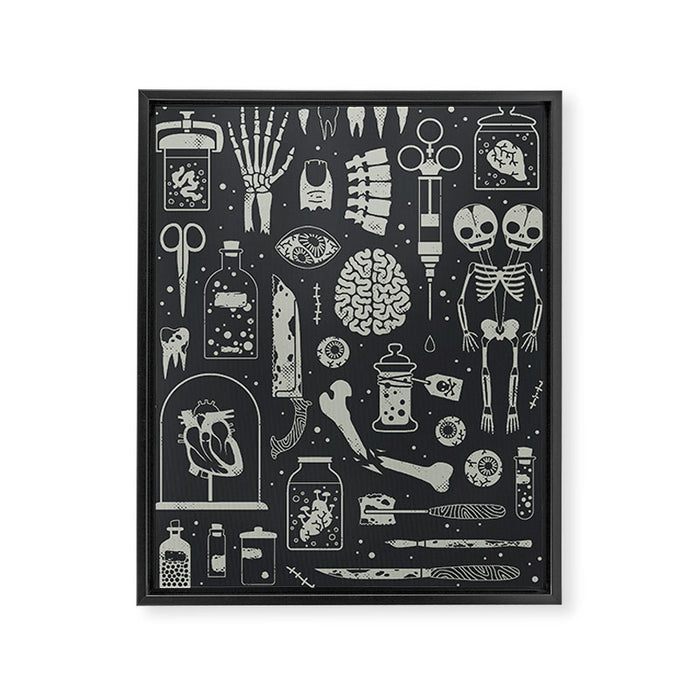 Oddities: X-ray Framed Canvas Print Gallery Image 1