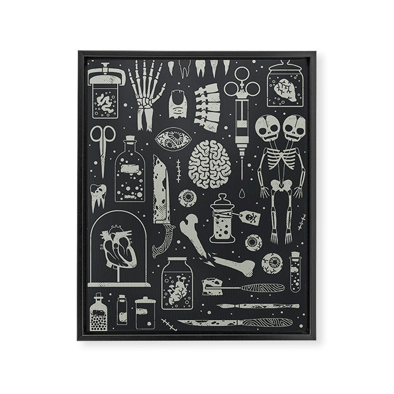 Oddities: X-ray Framed Canvas Print Gallery Image 6