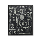 Oddities: X-ray Framed Canvas Print Gallery Image 6