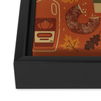 Pumpkin Spice Framed Canvas Print Gallery Image 3