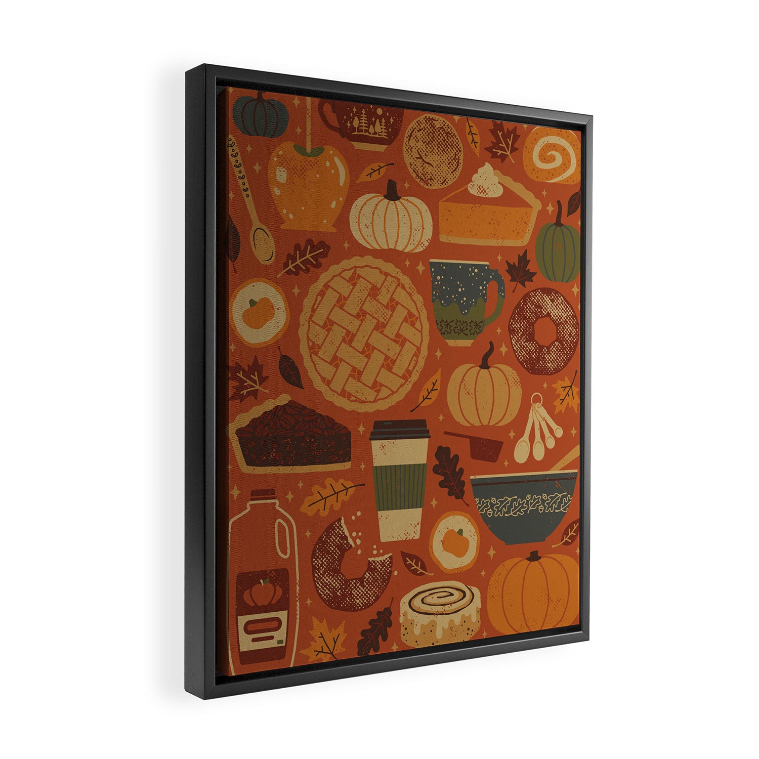 Pumpkin Spice Framed Canvas Print Gallery Image 2