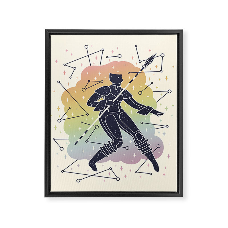 Rainbow Warrior Framed Canvas Print Gallery Image 6