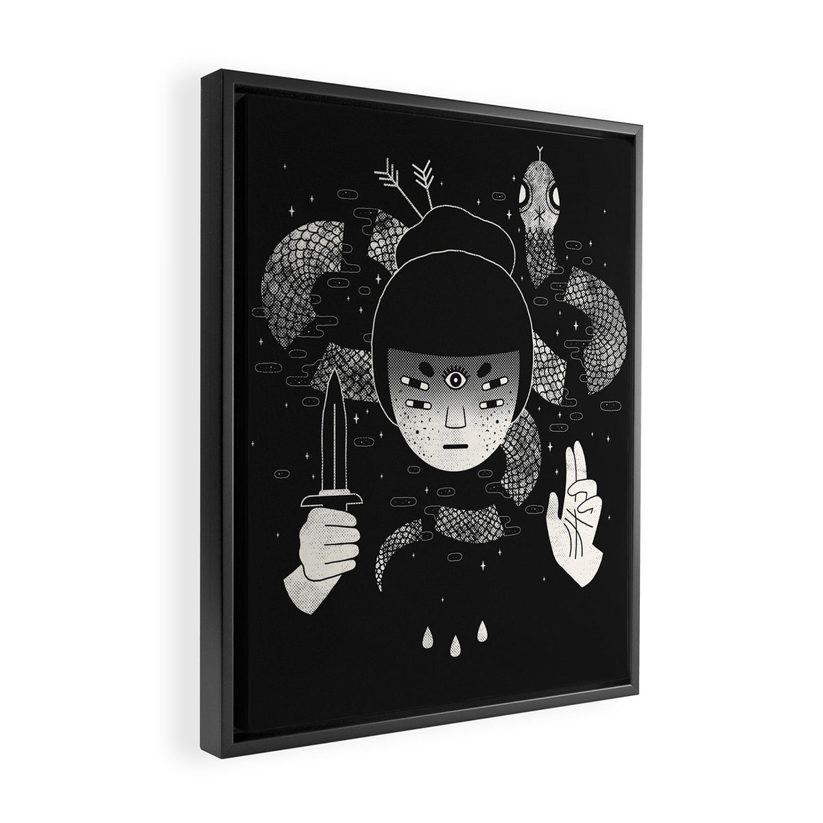 Sacrifice Framed Canvas Print Gallery Image 2
