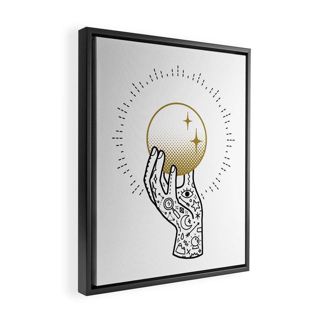 Seek Framed Canvas Print Gallery Image 2