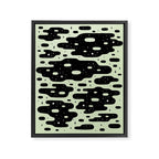 Space Blobs Framed Canvas Print Gallery Image 6