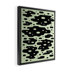 Space Blobs Framed Canvas Print Gallery Image 2