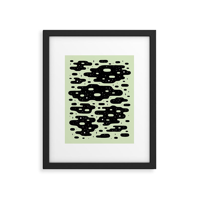Space Blobs Framed Art Print Gallery Image 5