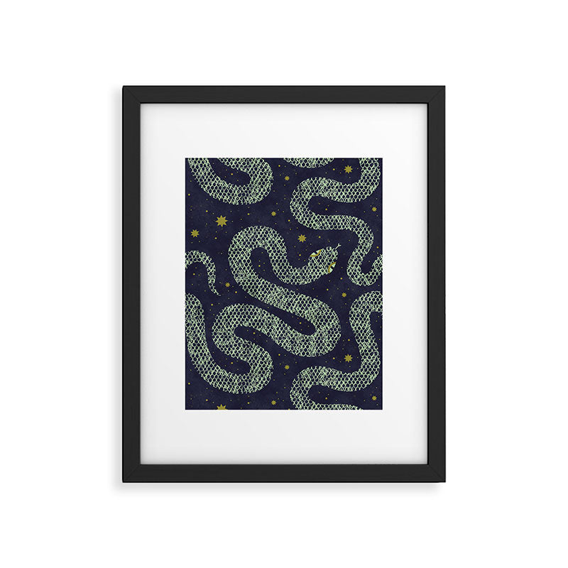 Space Serpent Framed Art Print Gallery Image 5