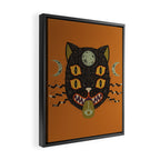 Spooky Cat Framed Canvas Print Gallery Image 2