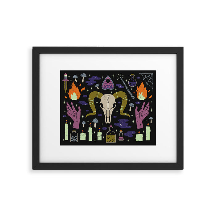Spooky Horoscopes: Aries Framed Art Print Gallery Image 1