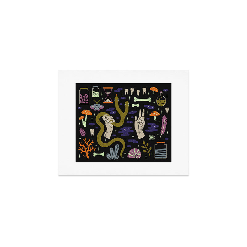 Spooky Horoscopes: Gemini Art Print Gallery Image 1