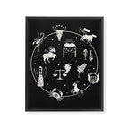 Strange Fortunes: Midnight Framed Canvas Print Gallery Image 6