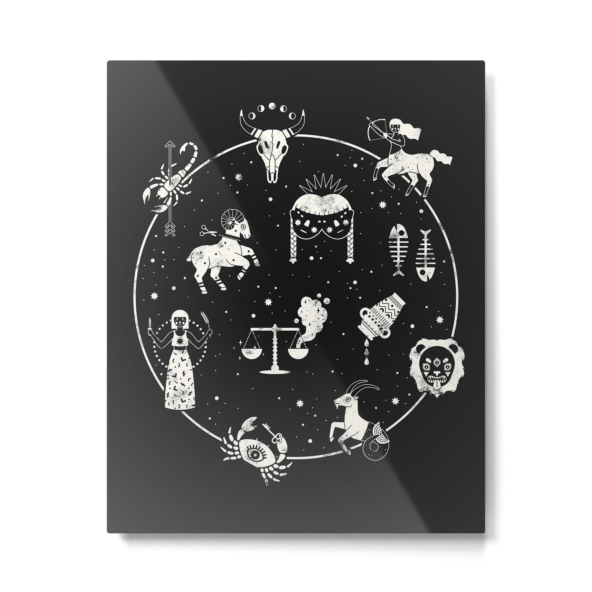 Strange Fortunes: Midnight Metal Print Gallery Image 4