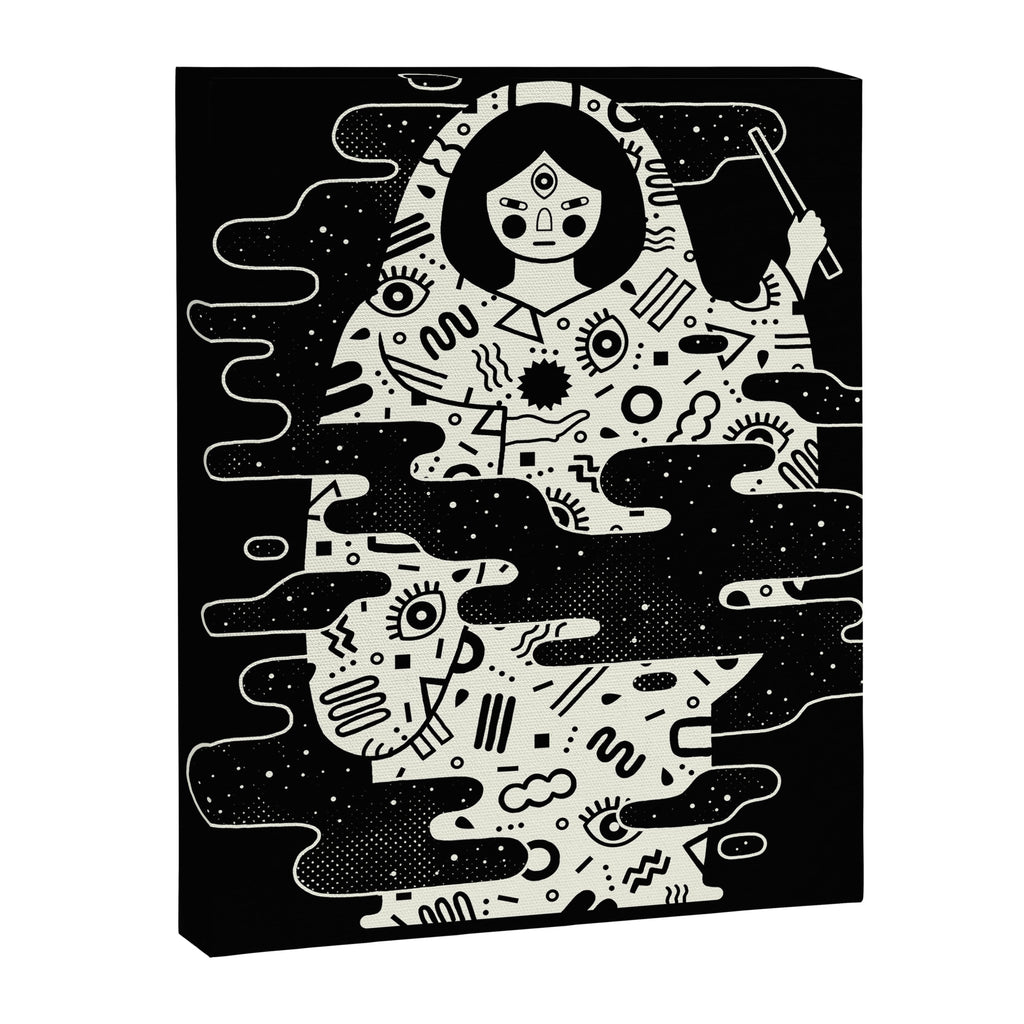 The Magician: Black Magic Canvas Print Gallery Image 6