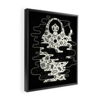 The Magician: Black Magic Framed Canvas Print Gallery Image 2