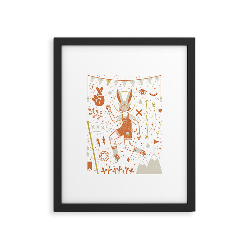 The Trickster Framed Art Print Gallery Image 5