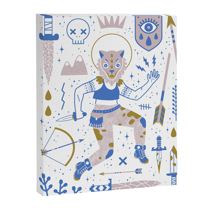 The Warrior Canvas Print Gallery Image 1