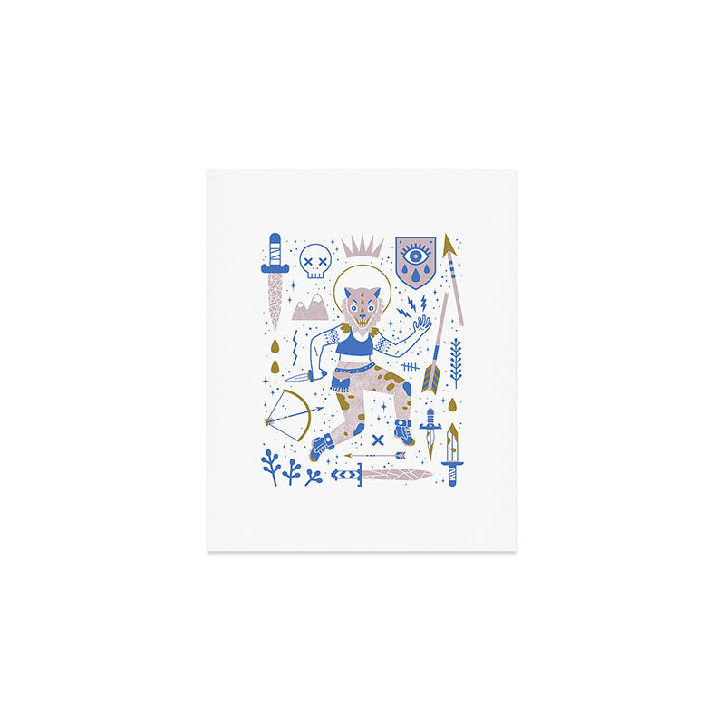 The Warrior Art Print Gallery Image 1